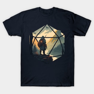 D20 Hero Quest T-Shirt T-Shirt